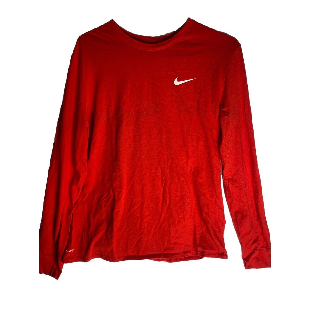 Nike Dri-Fit Active Men’s Long Sleeve Size XL Activewear Orange